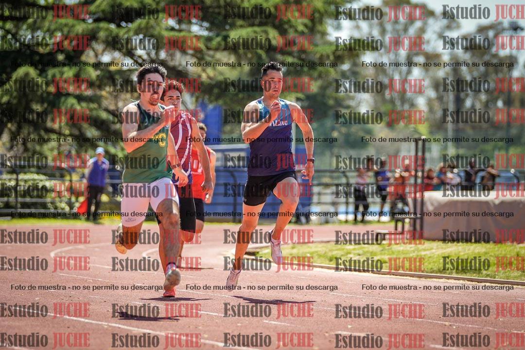 Fotos de los 200 m llanos de varones