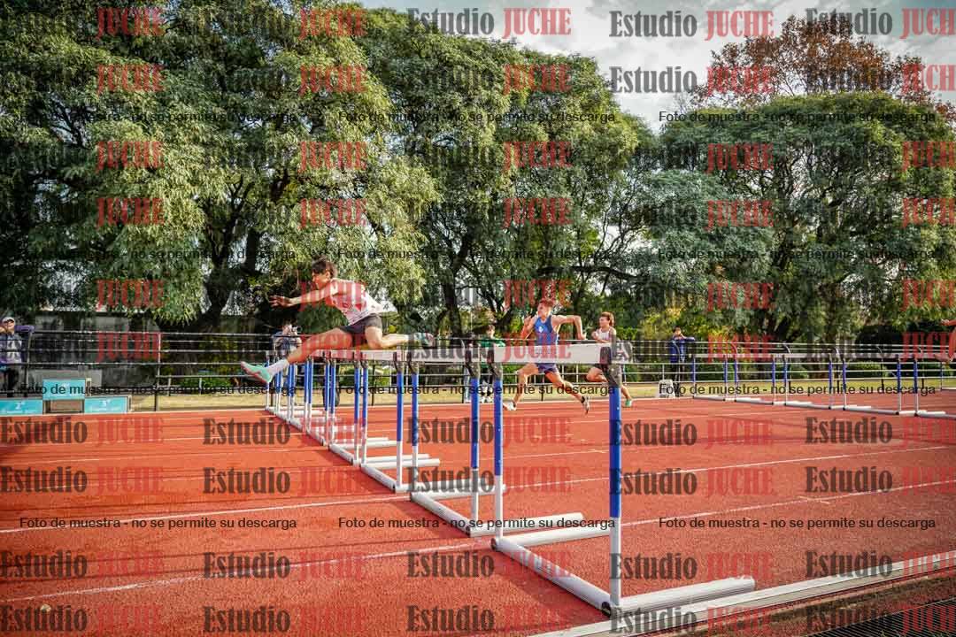 Fotos de los 110 m con vallas de varones - decatlón 6