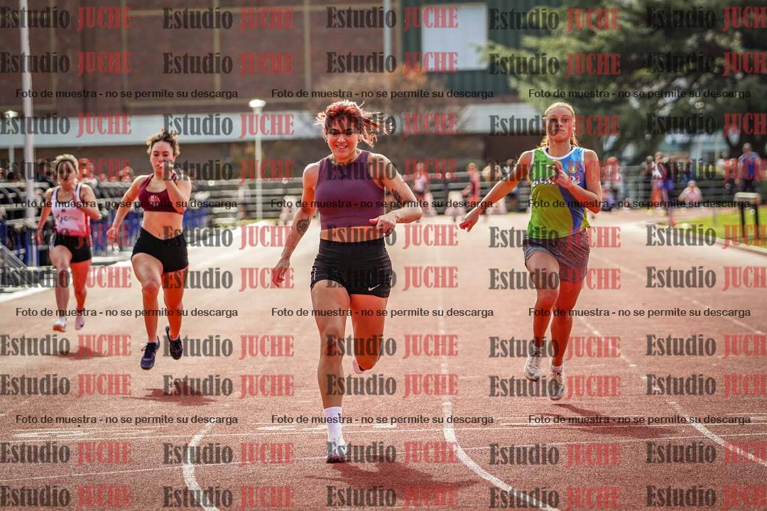 Fotos de los 100 m llanos de mujeres