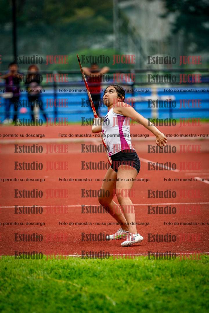 Fotos del lanzamiento de jabalina de mujeres - hexatlón 5