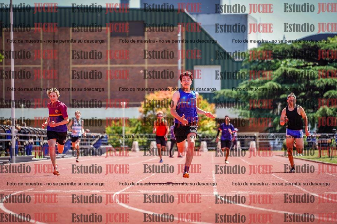 Fotos de los 200 m llanos de varones