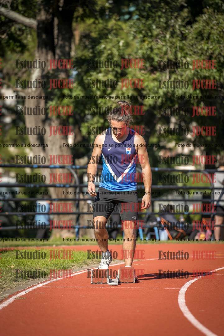 Fotos de los 200 m llanos de varones