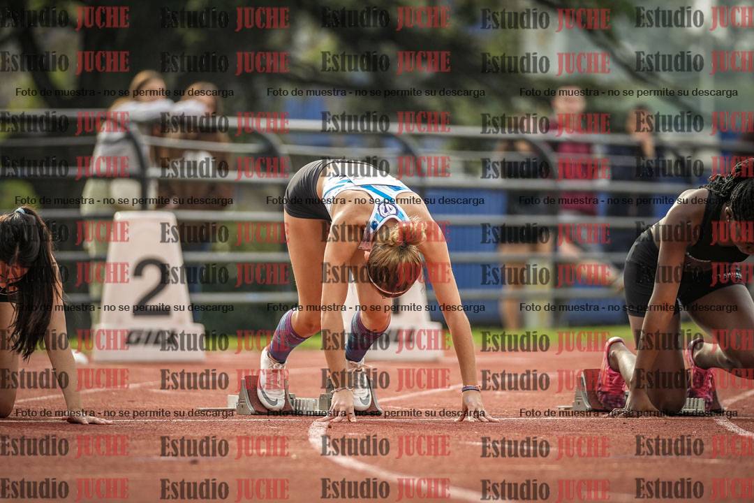 Fotos de los 100 m llanos de mujeres