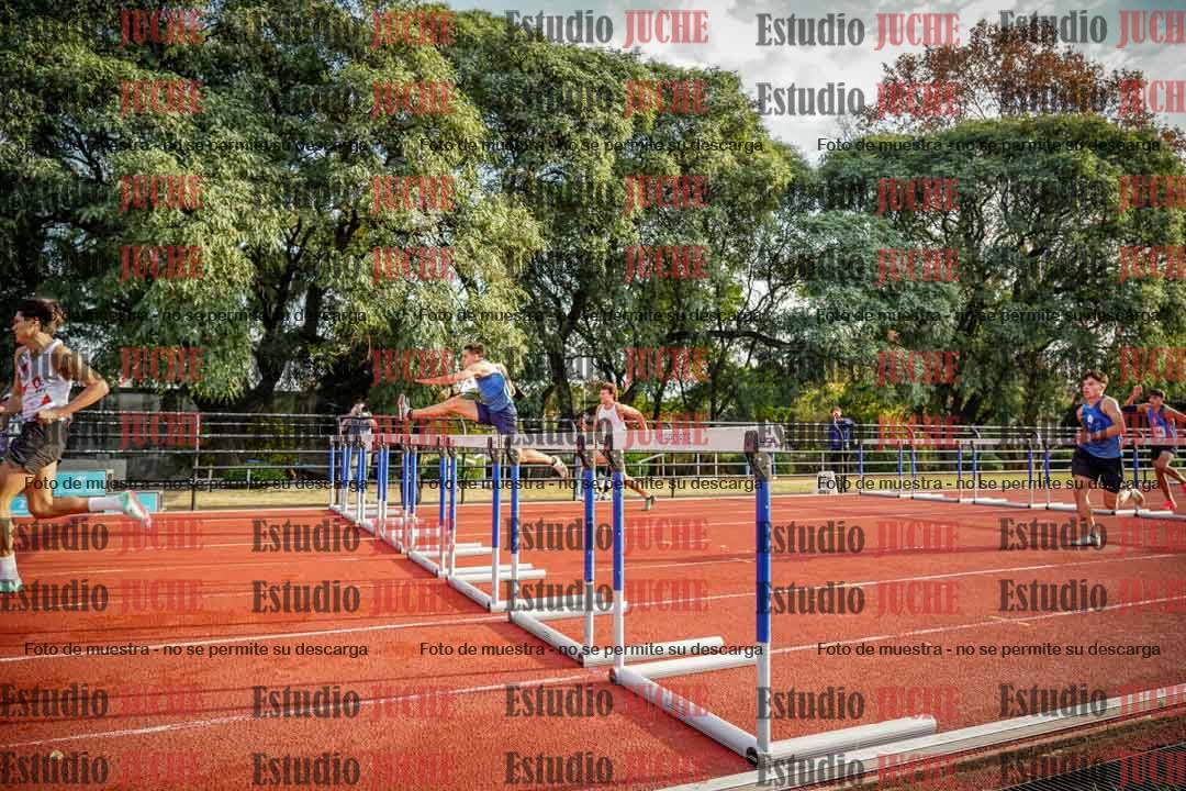 Fotos de los 110 m con vallas de varones - decatlón 6