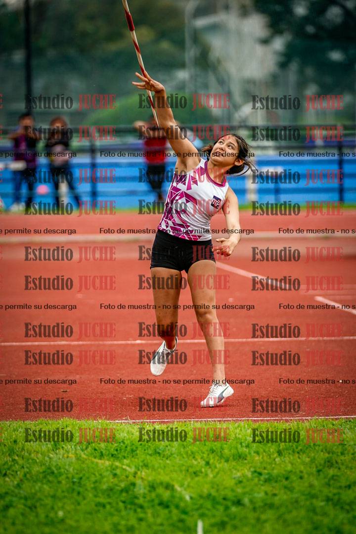 Fotos del lanzamiento de jabalina de mujeres - hexatlón 5