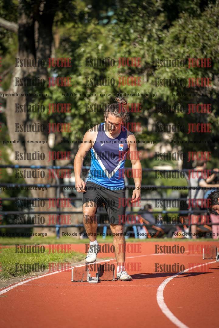 Fotos de los 200 m llanos de varones