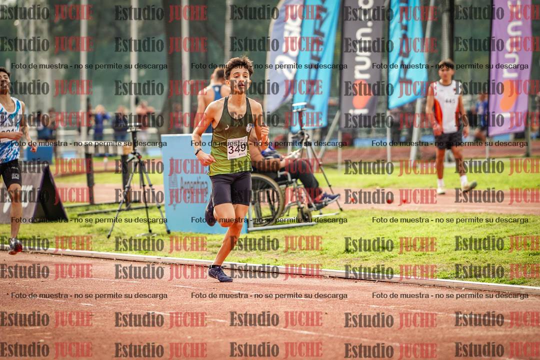 Fotos de los 1500 m de varones