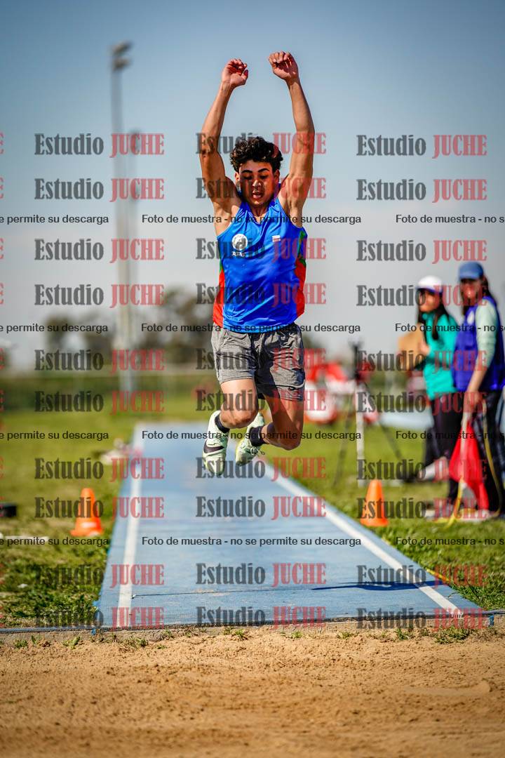 Fotos del salto triple de varones