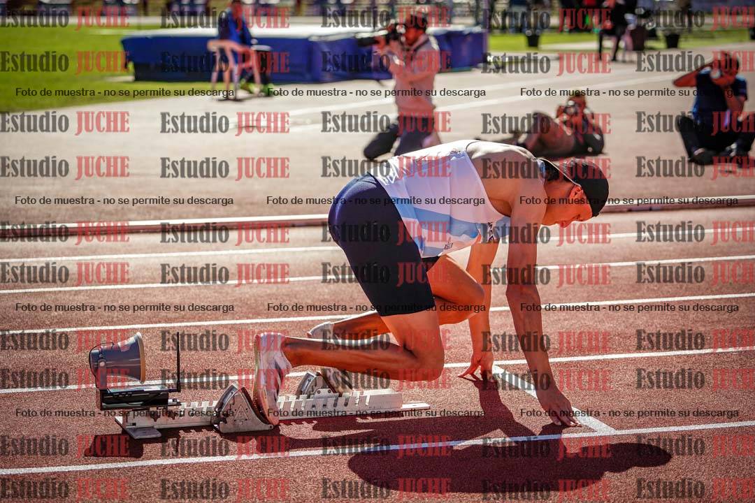 Fotos de los 400 m llanos de varones - FINAL
