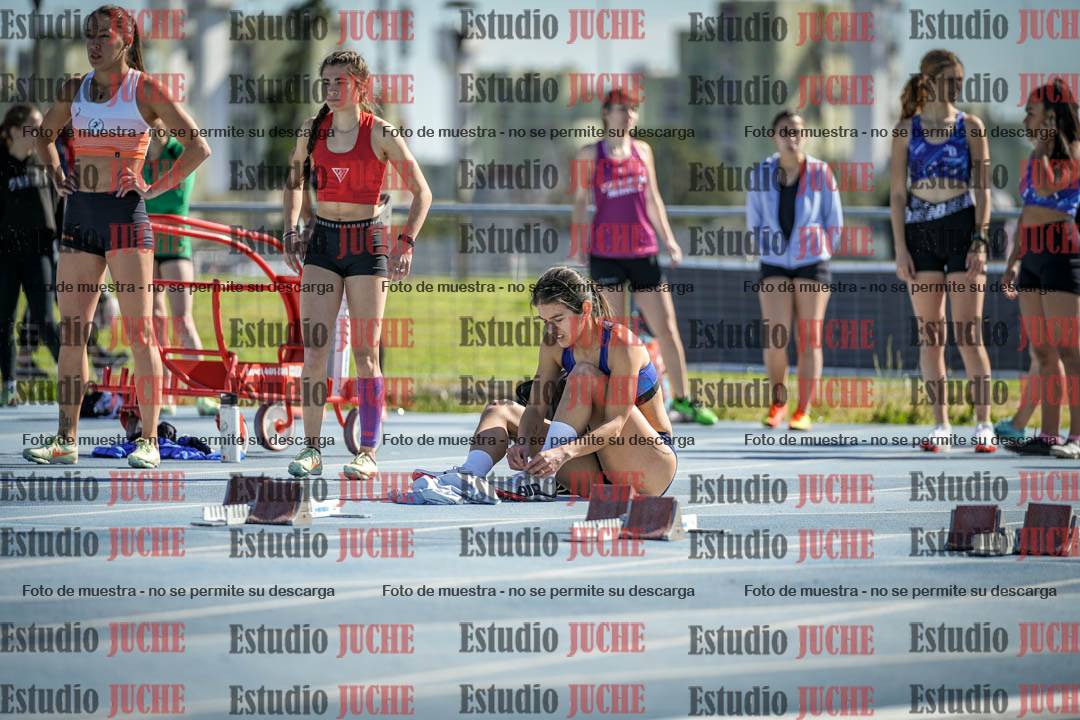 Fotos de los 100 m llanos de mujeres