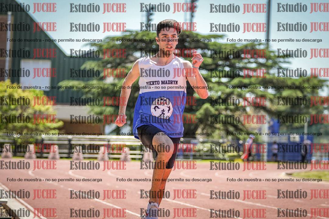 Fotos de los 200 m llanos de varones