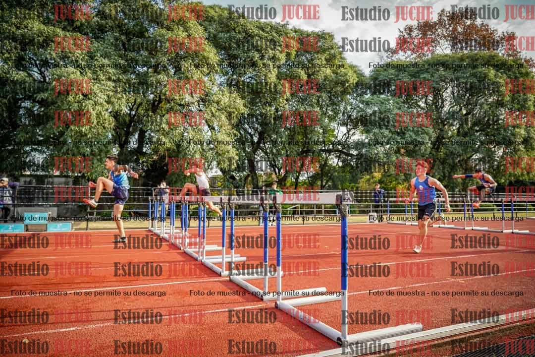 Fotos de los 110 m con vallas de varones - decatlón 6