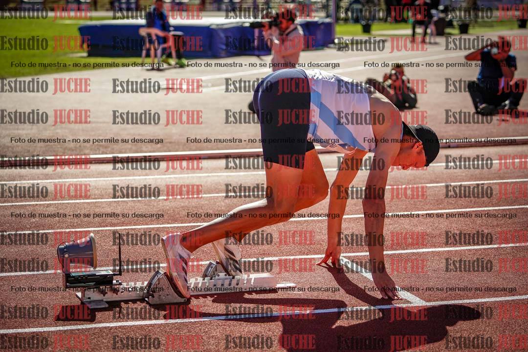 Fotos de los 400 m llanos de varones - FINAL