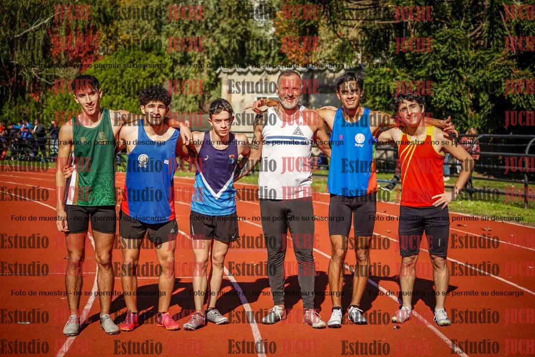 Fotos de los 200 m llanos de varones