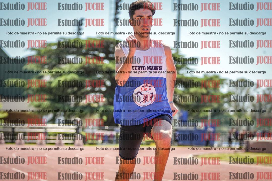 Fotos de los 200 m llanos de varones