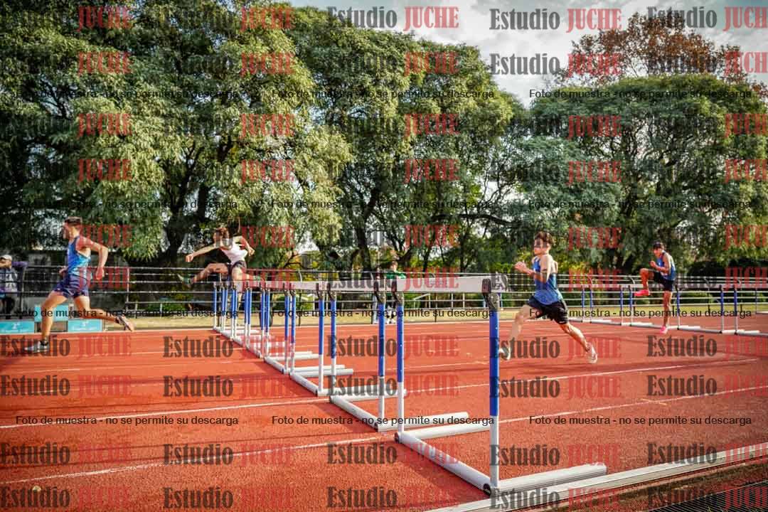 Fotos de los 110 m con vallas de varones - decatlón 6