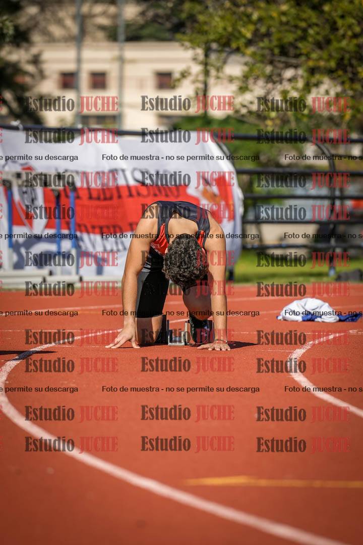 Fotos de los 200 m llanos de varones