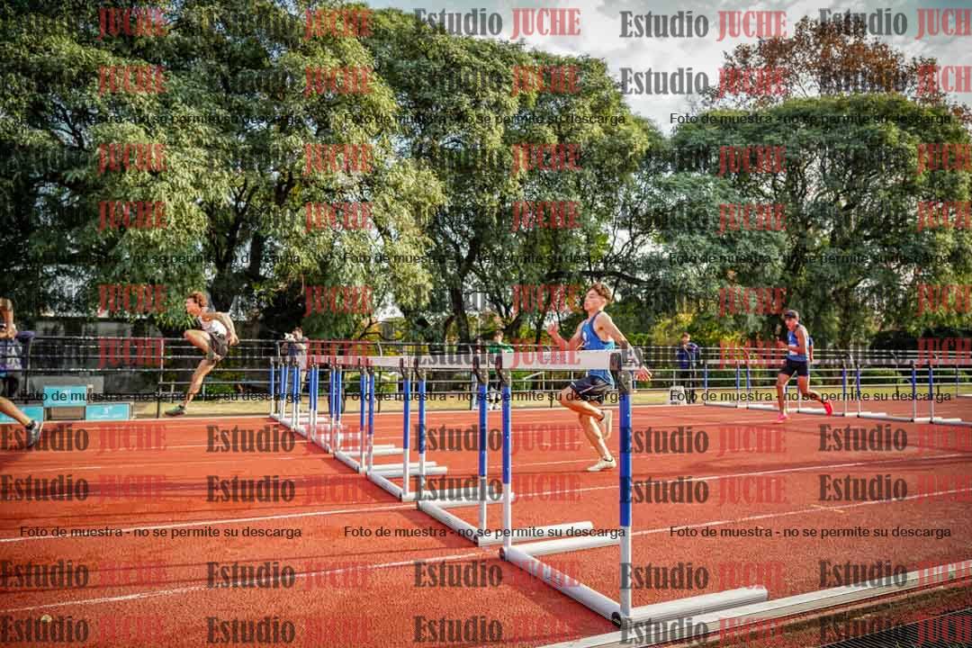 Fotos de los 110 m con vallas de varones - decatlón 6