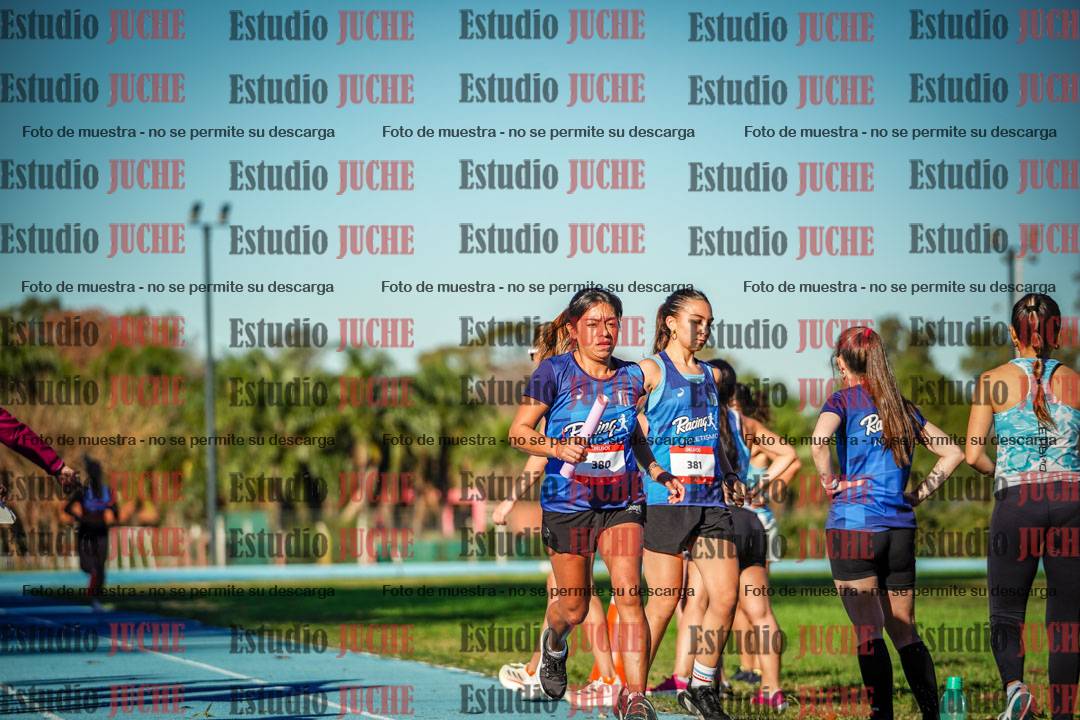 Fotos durante los relevos
