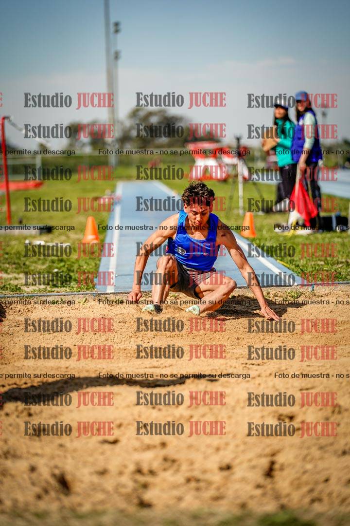 Fotos del salto triple de varones