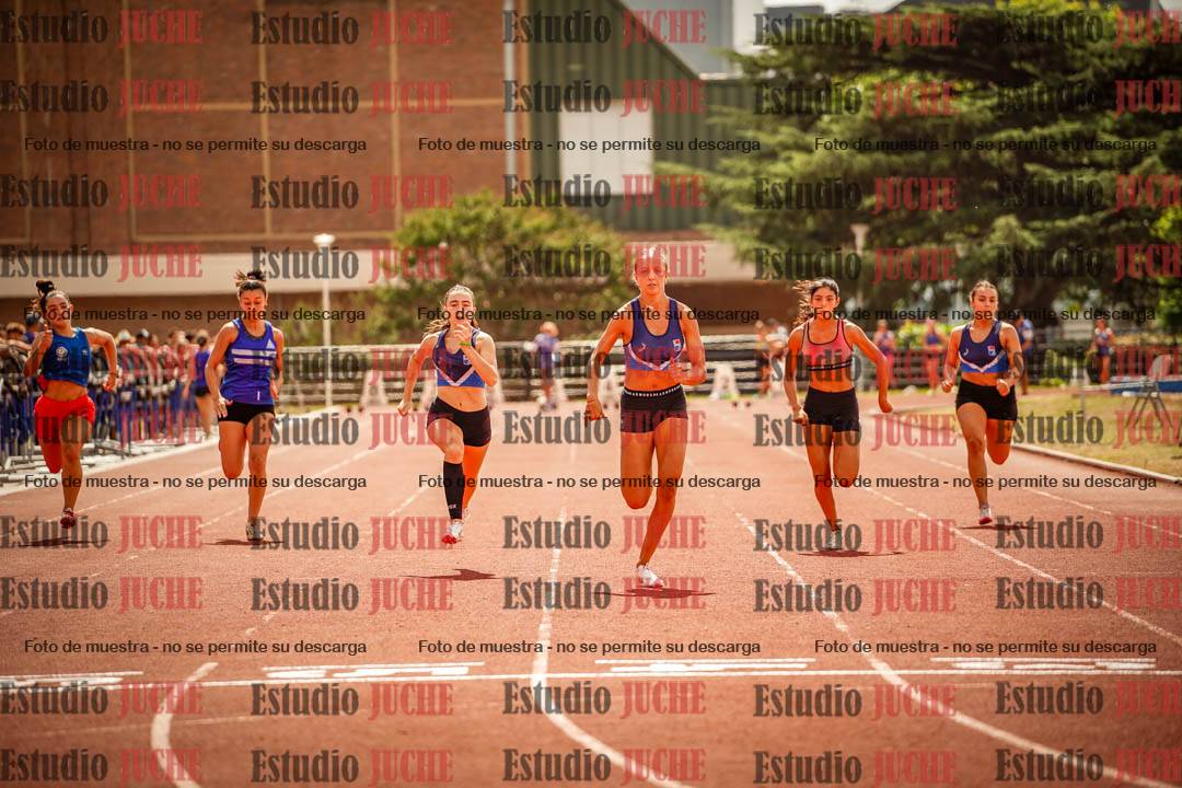 Fotos de los 100 m llanos de mujeres