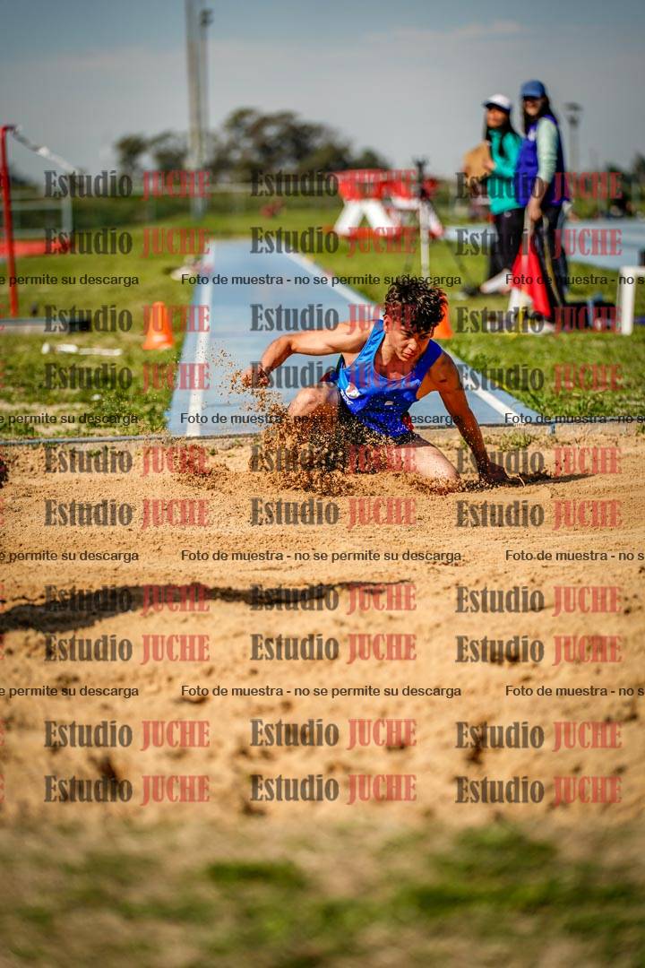 Fotos del salto triple de varones