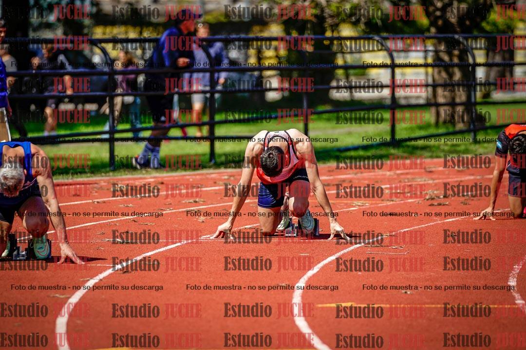 Fotos de los 200 m llanos de varones