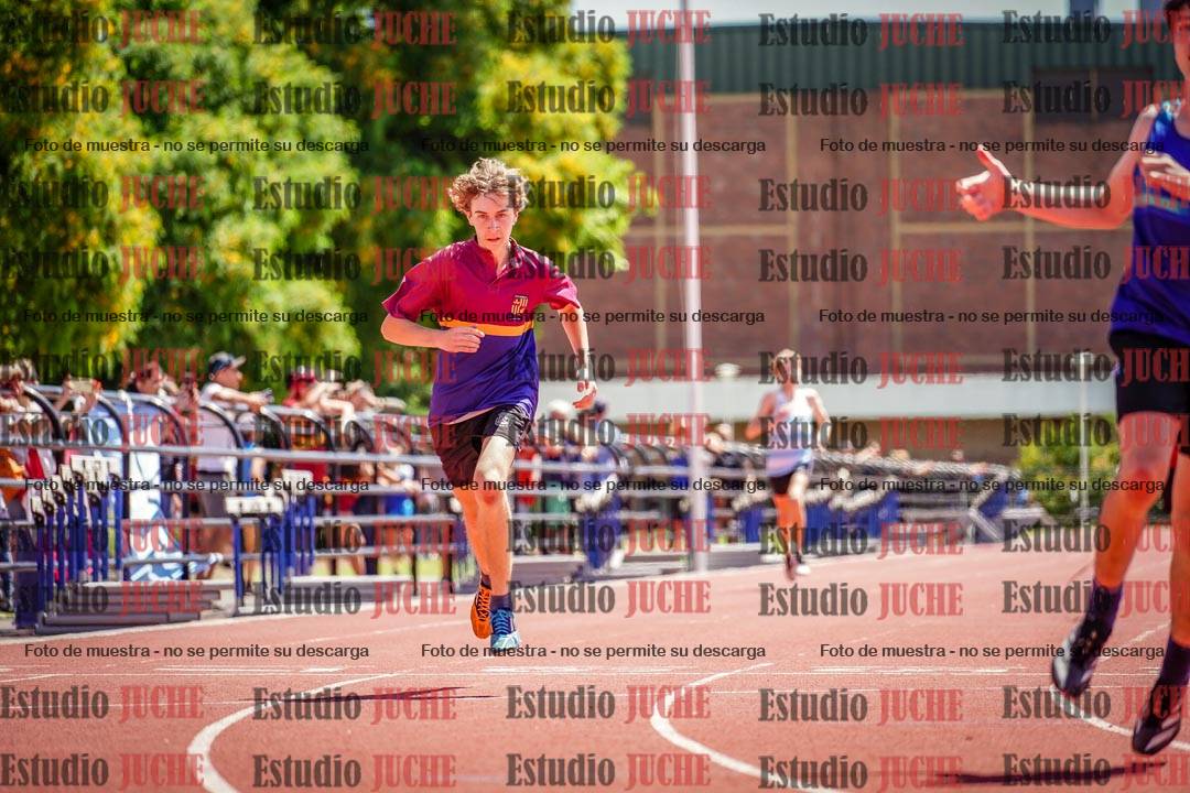 Fotos de los 200 m llanos de varones