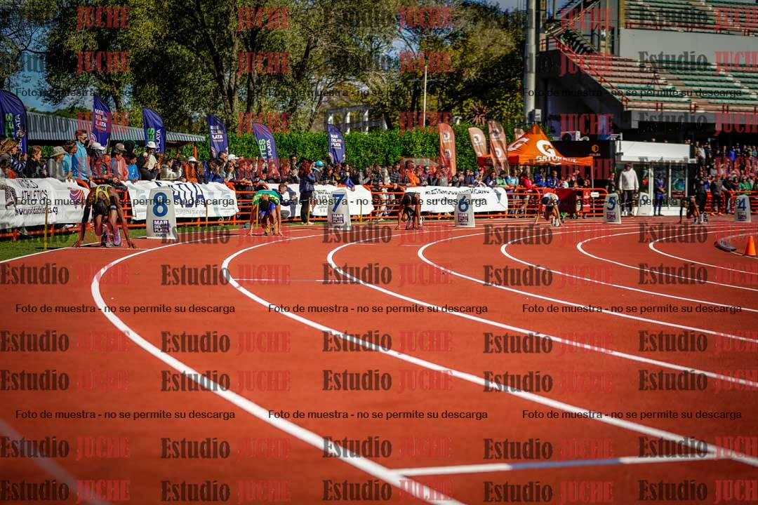 Fotos de los 400 m llanos de varones - FINAL