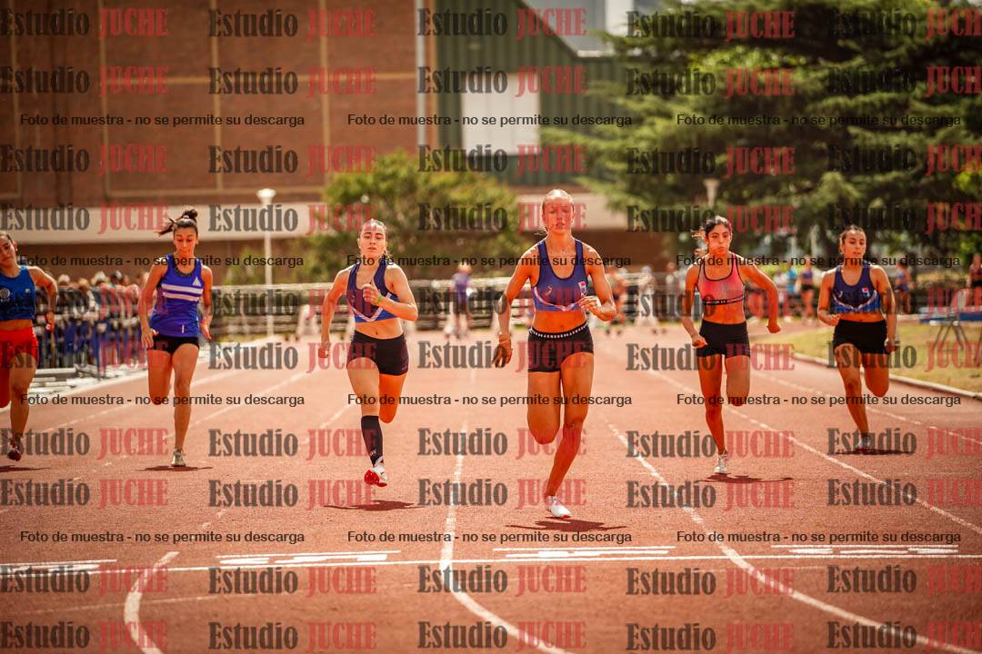 Fotos de los 100 m llanos de mujeres