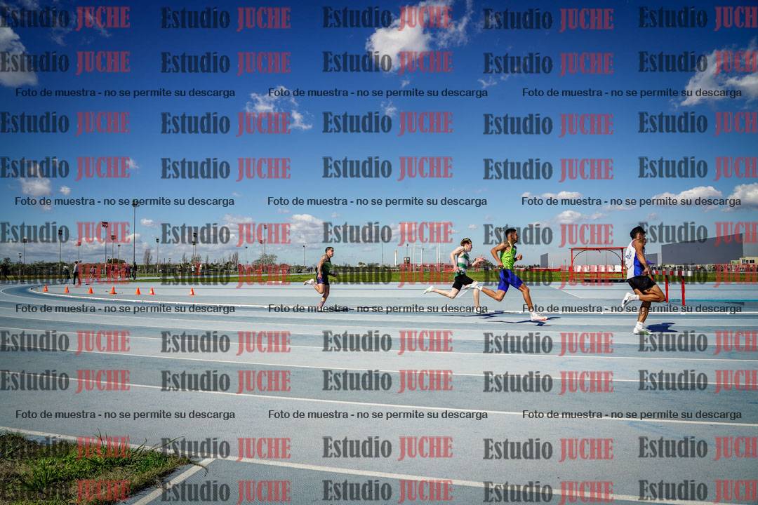 Fotos de los 200 m llanos de varones