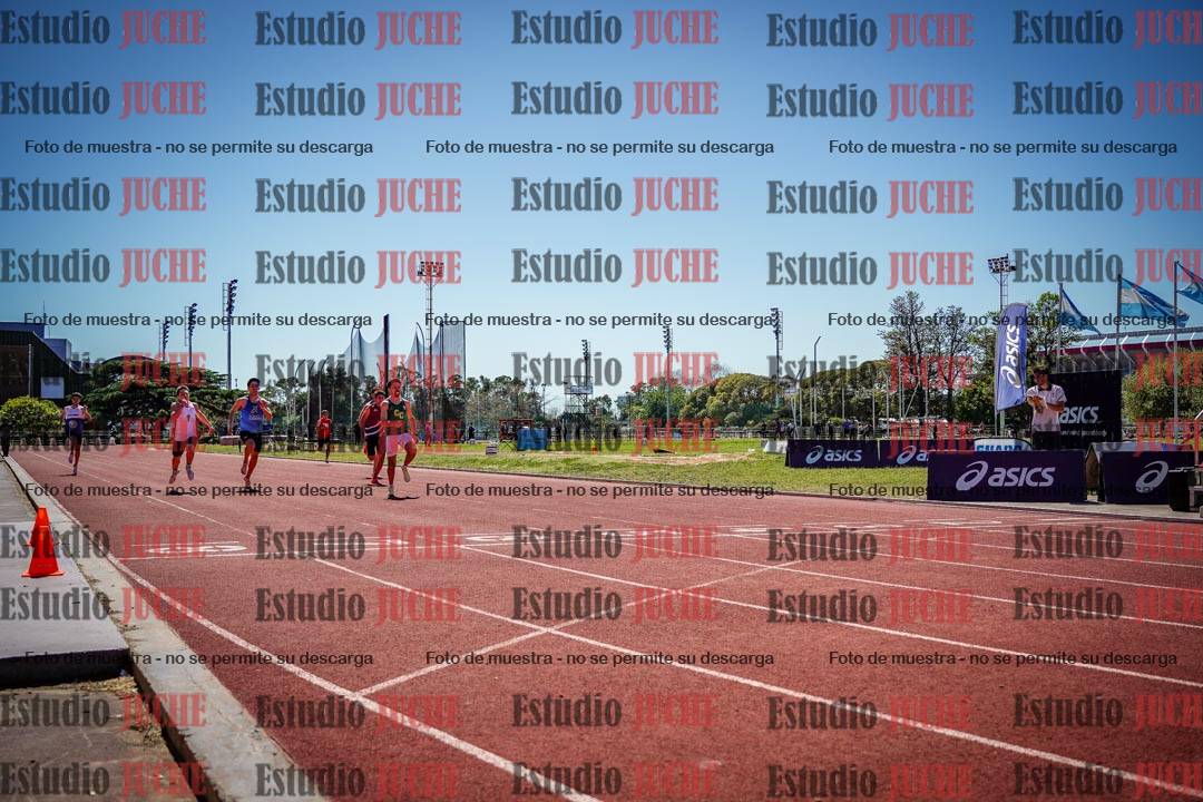 Fotos de los 200 m llanos de varones