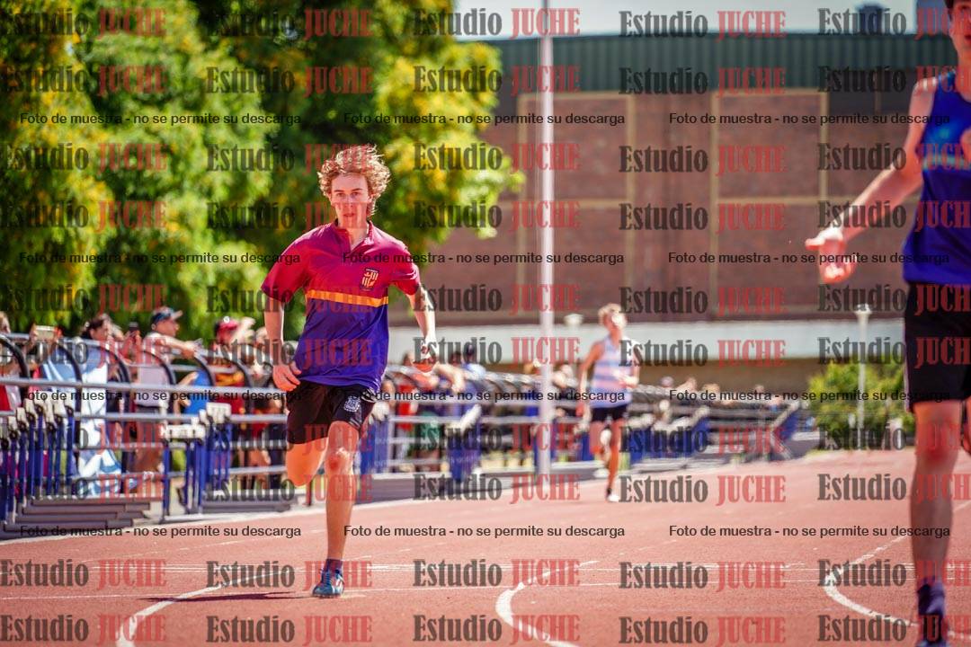 Fotos de los 200 m llanos de varones