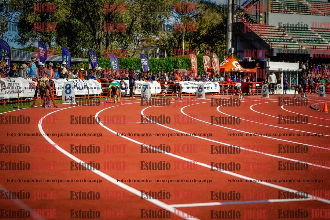 Fotos de los 400 m llanos de varones - FINAL