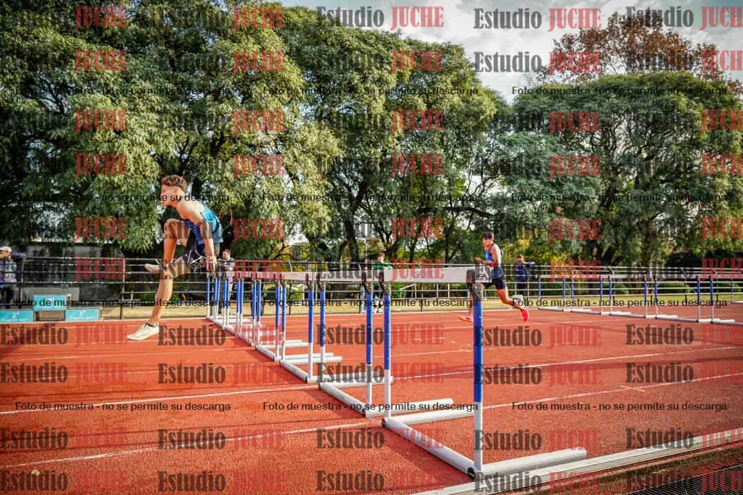 Fotos de los 110 m con vallas de varones - decatlón 6