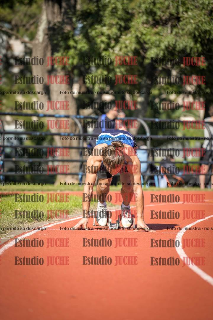 Fotos de los 200 m llanos de varones