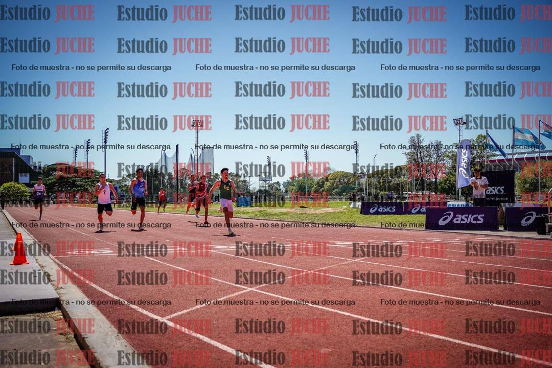 Fotos de los 200 m llanos de varones