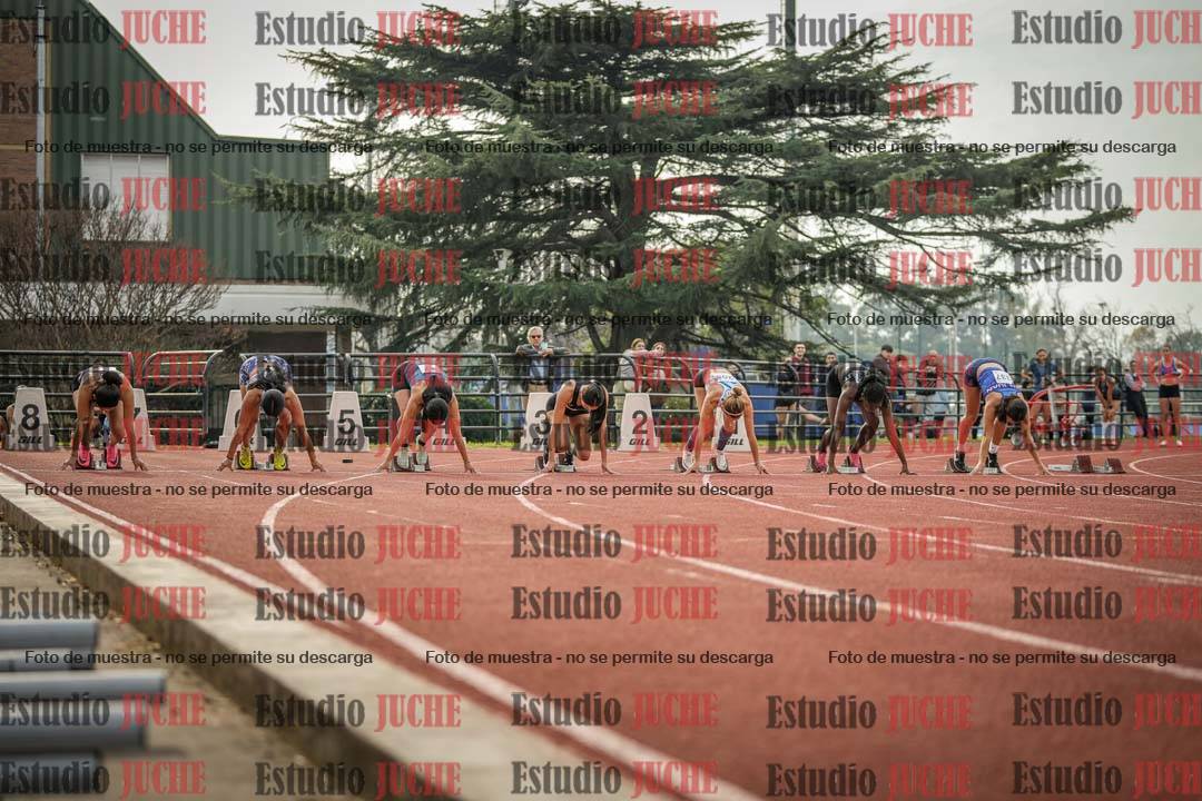 Fotos de los 100 m llanos de mujeres