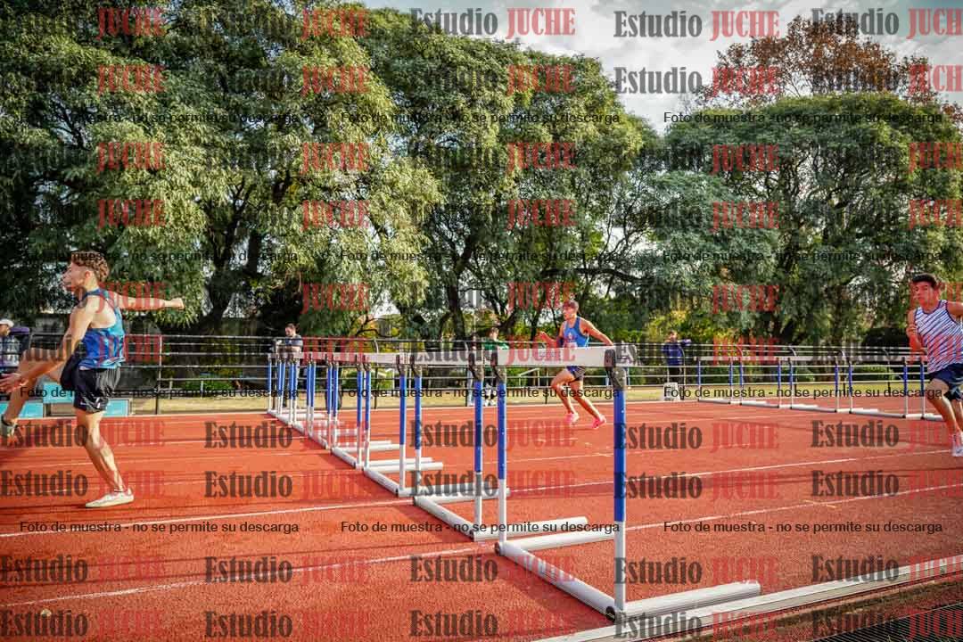 Fotos de los 110 m con vallas de varones - decatlón 6