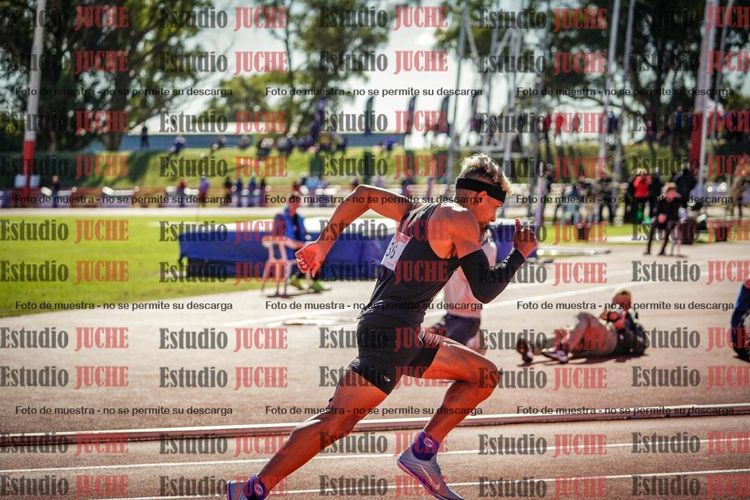 Fotos de los 400 m llanos de varones - FINAL