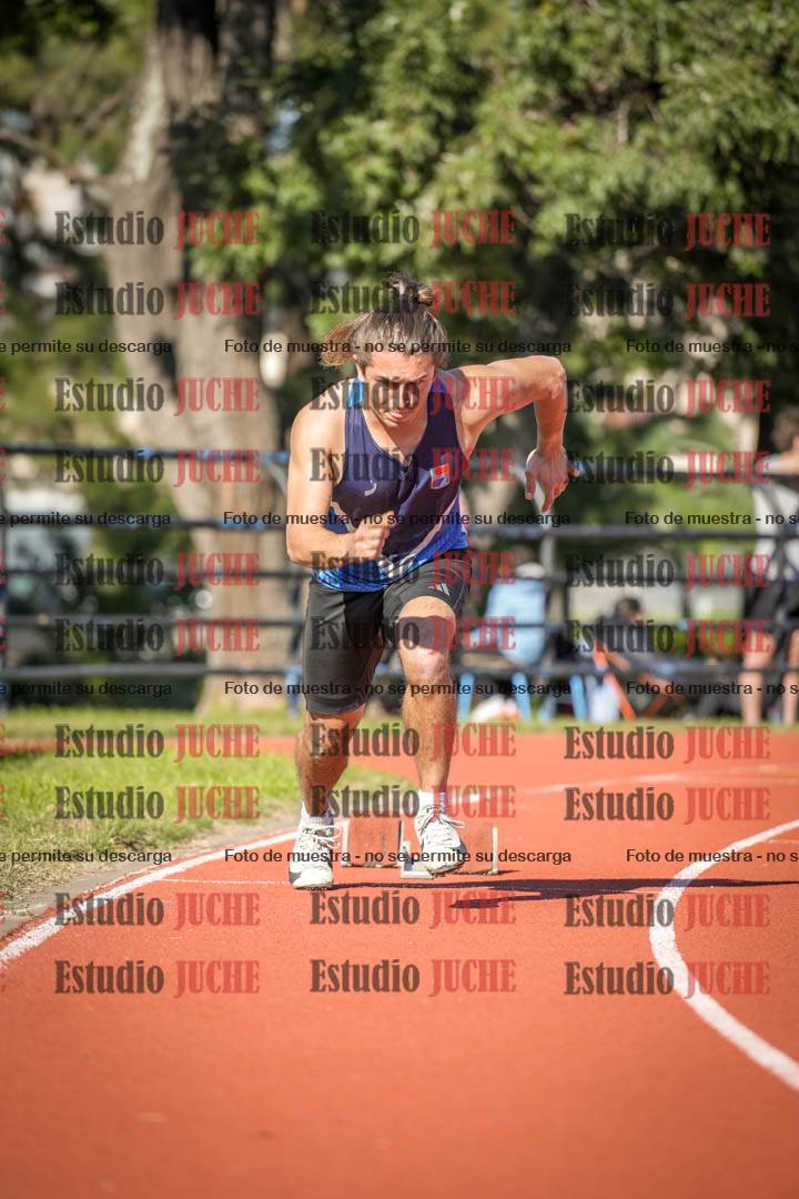 Fotos de los 200 m llanos de varones