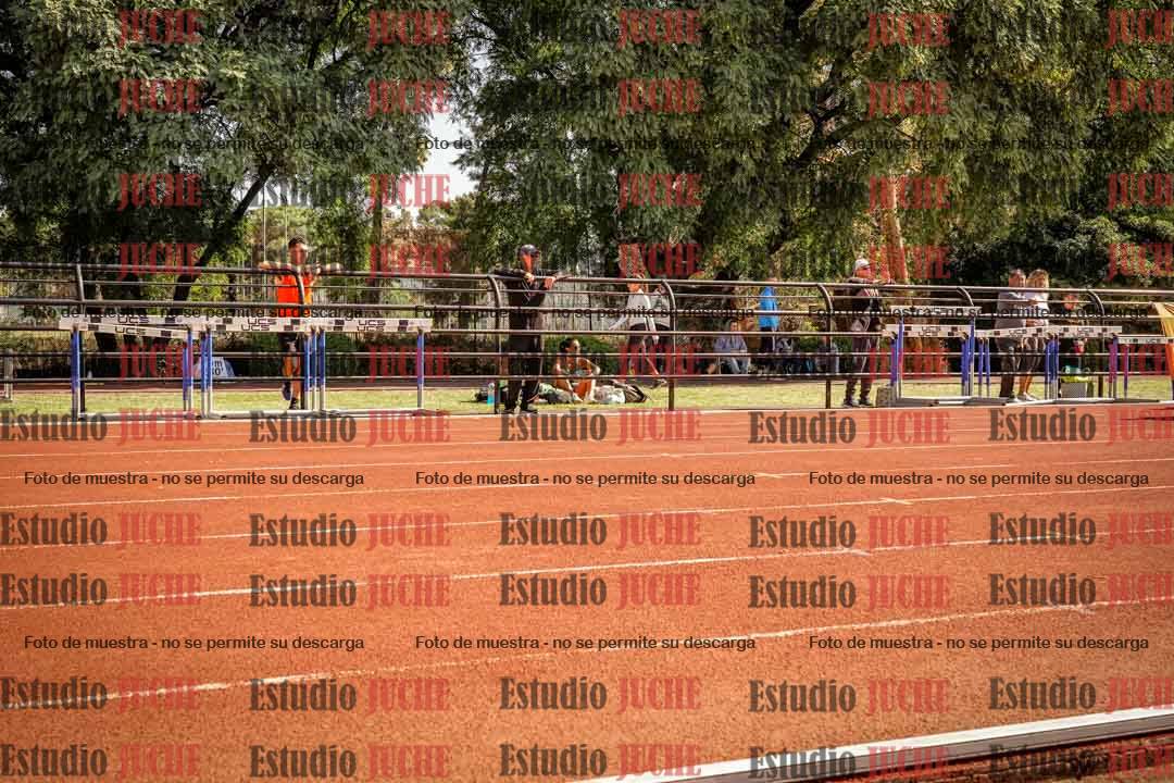 Fotos de los 100 m llanos de varones