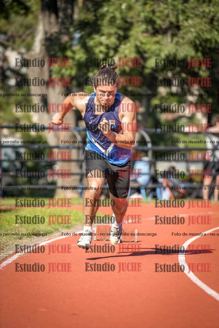Fotos de los 200 m llanos de varones