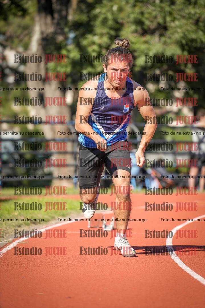 Fotos de los 200 m llanos de varones