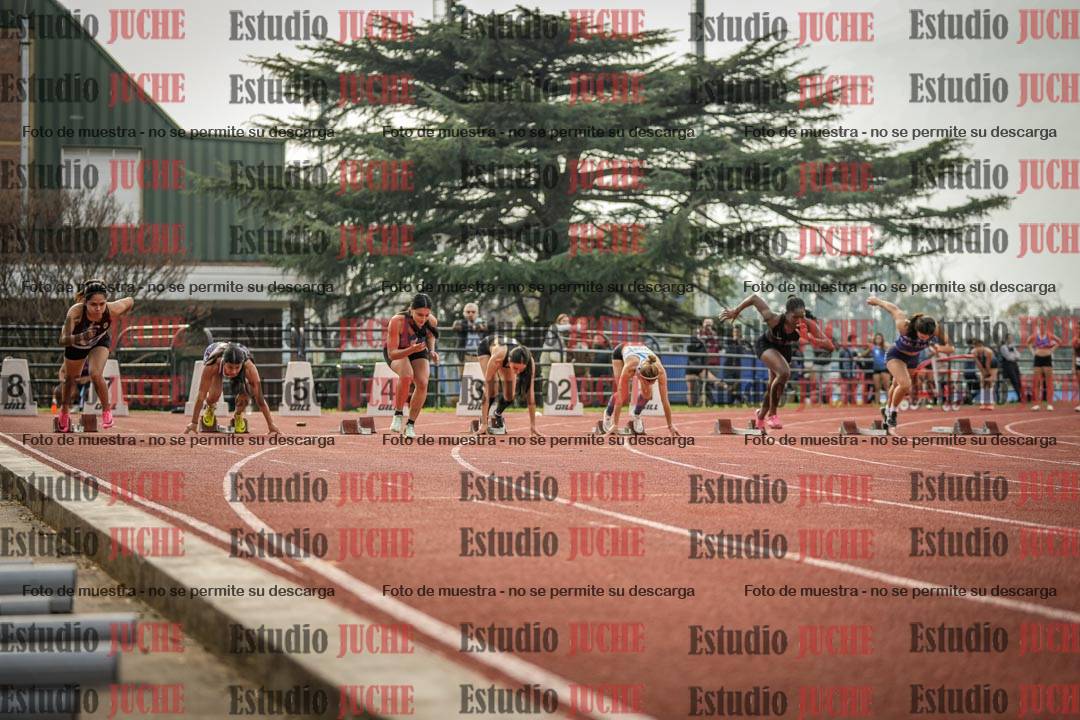 Fotos de los 100 m llanos de mujeres