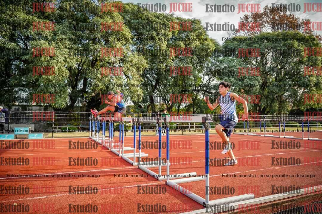 Fotos de los 110 m con vallas de varones - decatlón 6