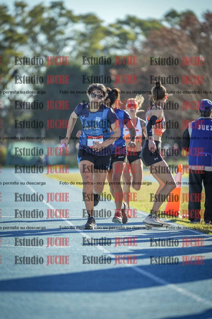 Fotos durante los relevos