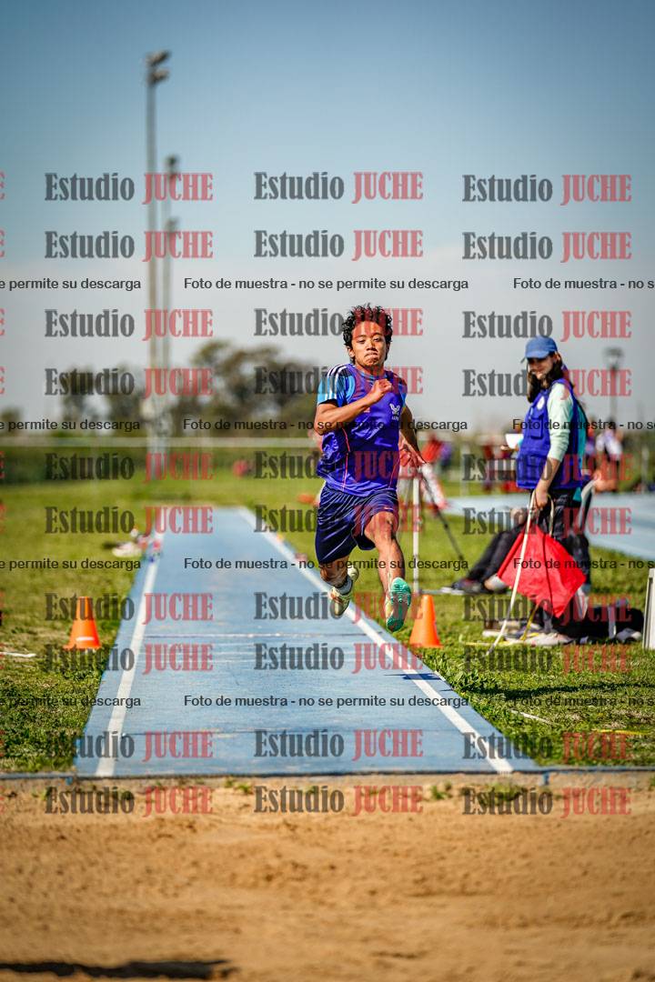 Fotos del salto triple de varones