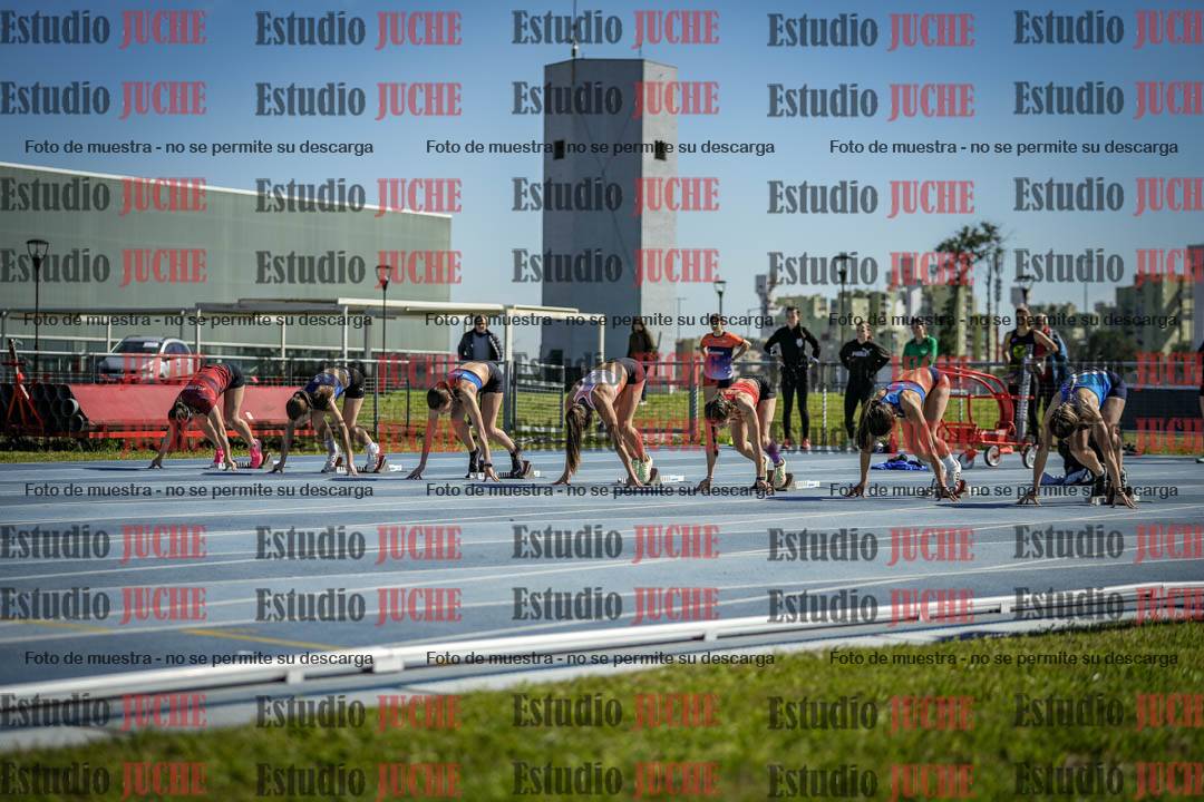 Fotos de los 100 m llanos de mujeres