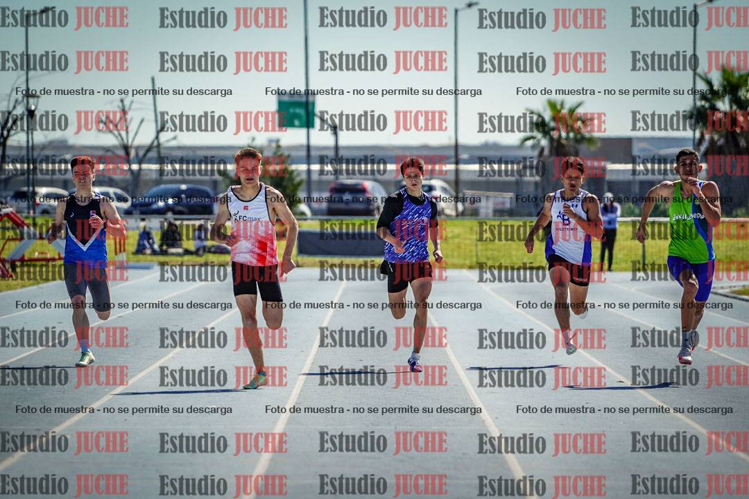 Fotos de los 200 m llanos de varones